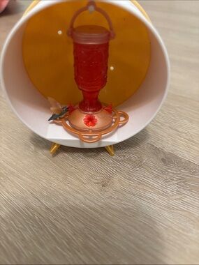 Hummingbird Feeder Play Accessory - Orange and Red